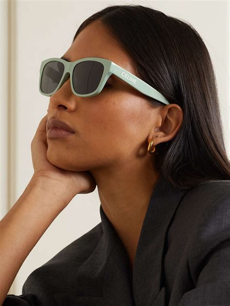 celine hexagonal acetate sunglasses|LUXURY ACETATE CELINE MONOCHROMS SUNGLASSES .